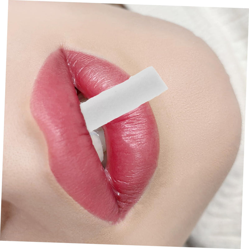 [Australia - AusPower] - PACKOVE Pack of 200 Tattoo Lip Rolls, Cotton Rolls, Absorbent Cotton Rolls for Dentist and Tattoo Applications, Practical, Skin-friendly and Easy to Use 