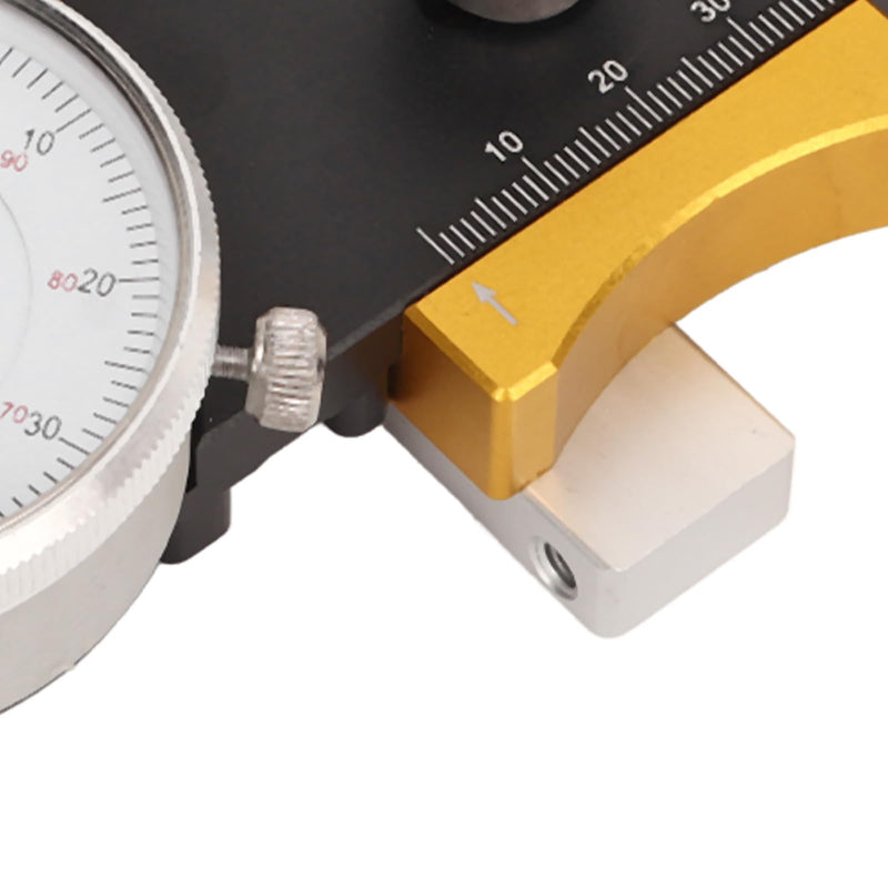 [Australia - AusPower] - Fafeicy Table Saw Gauge, Woodworking Table Saw Dial Gauge with Sliding Head Design, Calibration Tool for Woodworking Band Saws, Band Saws and Drilling Rigs 