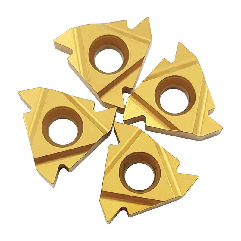 [Australia - AusPower] - 10PCS 16ER AG60 / 16IR AG60 CNC Lathe Indexable Threading Carbide Turning Insert Blade (16IR AG60) 