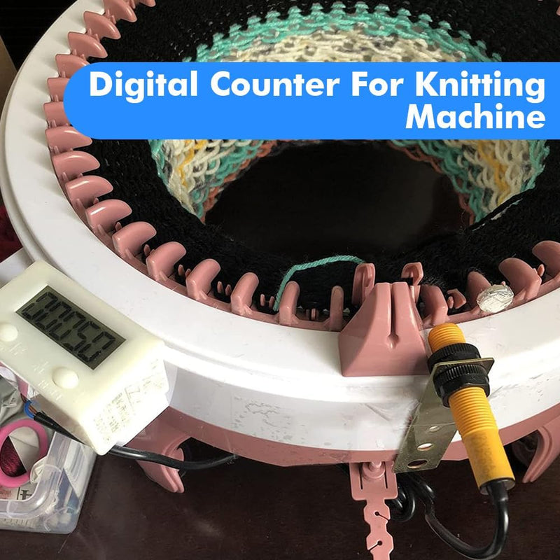 [Australia - AusPower] - 5 Digit Digital Counter, 0-99999 LCD Coin Counter, Electronic Punch Counter with Magnetic Induction, Impact Number Clicker Counter, Digital Punch Counter Counter, for Punching Machines, Machine Tools 