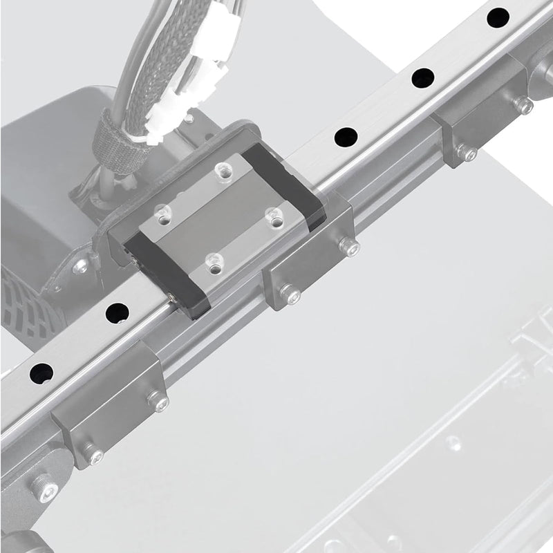 [Australia - AusPower] - 600mm MGN12 Linear Rail Guide with MGN12H Stainless Steel Black Carriage Block for DIY 3D Printer and Machines(Type H,600 mm) 600mm 