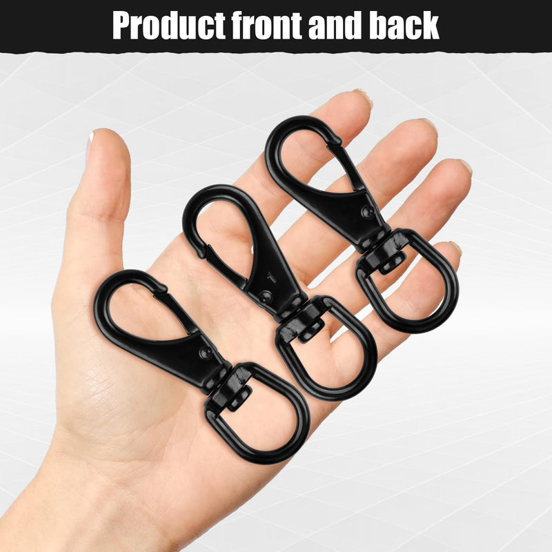 [Australia - AusPower] - Stainless Steel Swivel Snap Hooks-5 Pack (3.5 Inch) Flag Clips for Flagpole Rope, Duty Diving Clips Spring Hooks for Bird Feeders, Pet Chains, Dog Tie-Out Cable, Keychains 