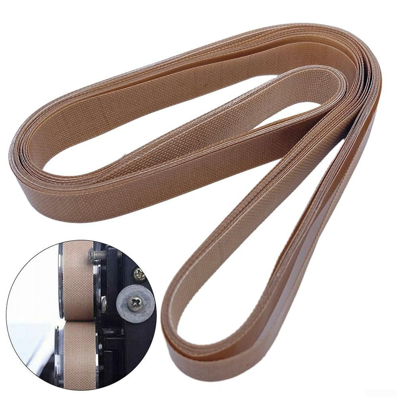 10Pcs PTFE Conveyor Belt For FR-900 FR-980 FR-770 FR-810 FR-1000 FRD-1120 FRD-1000 Continuous Band Sealer, 15Mm Width Non Stick Sealing Belt For FR Series, High Temperature Sealing Tape 1210mmx15mmx0.2mm