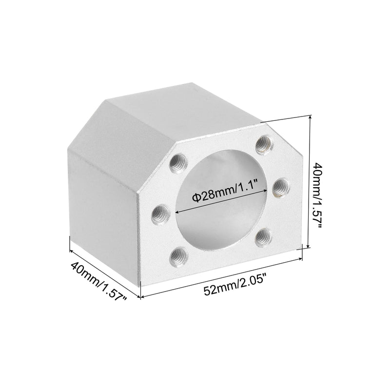 [Australia - AusPower] - uxcell DSG1605/1610/1604 Ball Screw Nut Housing Seat Mount Bracket Holder Base for Ball Screw Nut SFU1605/1610, CNC Machine Parts 