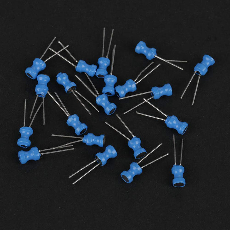 Garsent Inductors, 10uH-10mH, 12 Values, Choke Inductors, 145 Pieces, Silver, Electronics Components, Metal, Electronics Projects, Repairs, Prototyping, Hardware Components