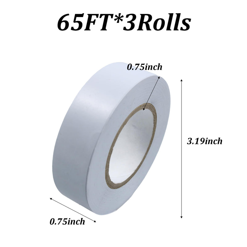 PVC Electrical Tape is Suitable for Multiple Colors in Industries Such as Home, Office white