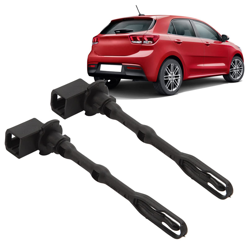 [Australia - AusPower] - 2PCS AC Evaporator Thermistor 971431M000 Sensitive Black Replacement for Hyundai Accent 2012?2017 