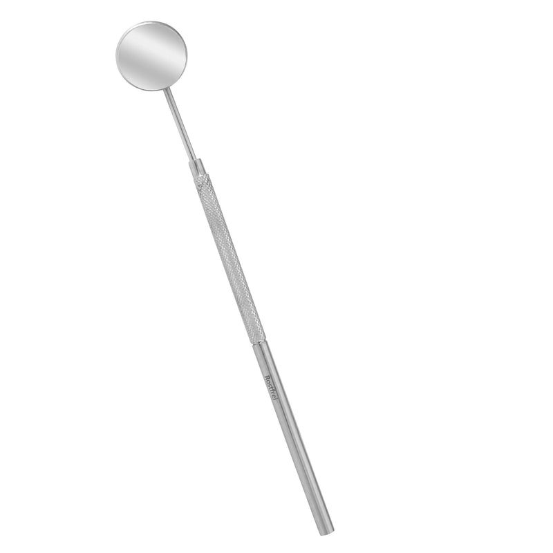 [Australia - AusPower] - Schwertkrone® Dental Mirror [High-Quality Stainless Steel] - Dentist Mirror Mouth Mirror - Dentist Mirror Dental Mirror - Slightly Magnifying Mirror Dentist - Handy & Disinfectable - (Size 5) 17 cm 
