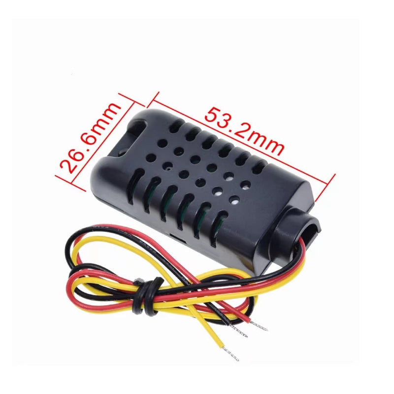 [Australia - AusPower] - 1 x DHT21/AM2301 AM2301A capacitive digital temperature and humidity sensor, DHT21 temperature humidity sensor module, black, for humidity controller, test equipment 