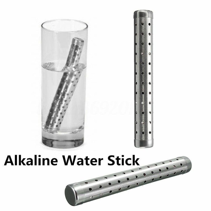 EHM Alkaline pH Water Filter Stick Small Portable Hydrogen Mineral Purifier Tourmaline, Germanium, Maifanshi Stones – Naturally Increases pH Levels & Decreases ORP 10