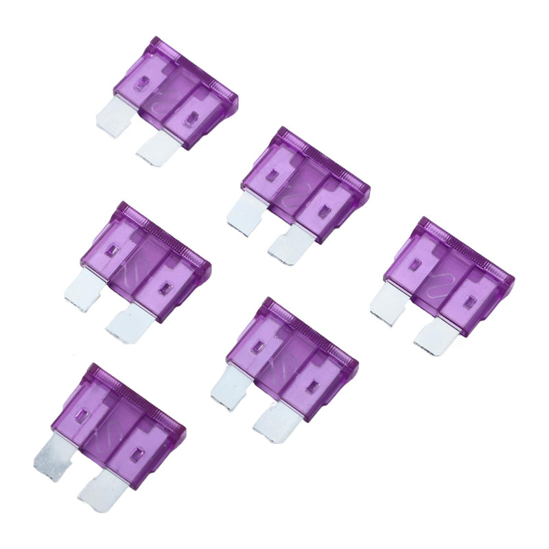 [Australia - AusPower] - 100 Pack Auto Fuses 3 AMP ATC/ATO Standard Regular Fuse Blade 3A Car Truck Boat Marine RV 