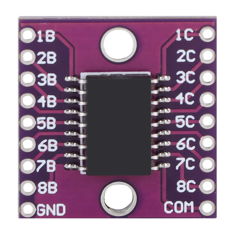 Watris Veiyi Darlington Tube High Current Voltage Driver, ULN2803A Module Electrical Component, 50V 500mA High Current Voltage Driver, Pack of 2
