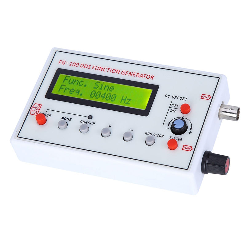 Signal Generator, DDS Function Generator, Signal Source Module Frequency Counter, Sine Frequency 1Hz-500KHz, Frequency Meter