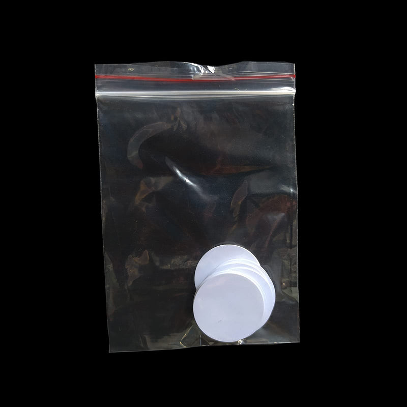 [Australia - AusPower] - IC ISO14443A RFID PVC Coin Card Tag UID Changeable Sector0 Block0 Rewritable(Pack of 10) 13.56Mhz Rewritable Coin 