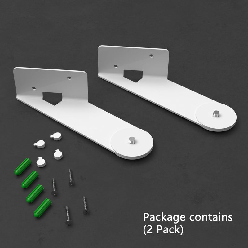[Australia - AusPower] - Outside Corner Wall Mount Bracket for Wyze Cam Pan V3 (NOT Included Camera), Make Cam Pan V3 Cover Both Sides of The House 270 Degrees, Maximizing Coverage Reduce Blind Spots (Pack of 2, White) Pack of 2 (NOT Included Camera) 