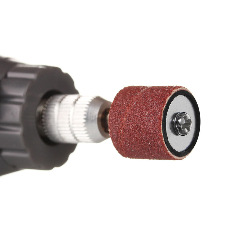 [Australia - AusPower] - QUARKZMAN 1/2 Inch Sanding Drum Rubber Mandrels 2.35 mm Shank Grinding Sleeve Holder for Drum Grinder Rotary Grinder Pack of 10 