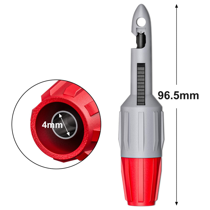 [Australia - AusPower] - Cleqee 2 Piece Heavy Duty Wire Probe Insulation Terminal Set with 4 mm Socket for Multimeter Voltmeter Electrical Testing Red & Black 4mm Stecker 