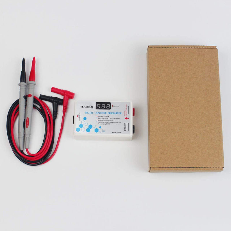 [Australia - AusPower] - Digital Capacitor Discharger Quick Discharge Voltage Tester Protection Electrician Voltage Discharging Tool for Electronic 
