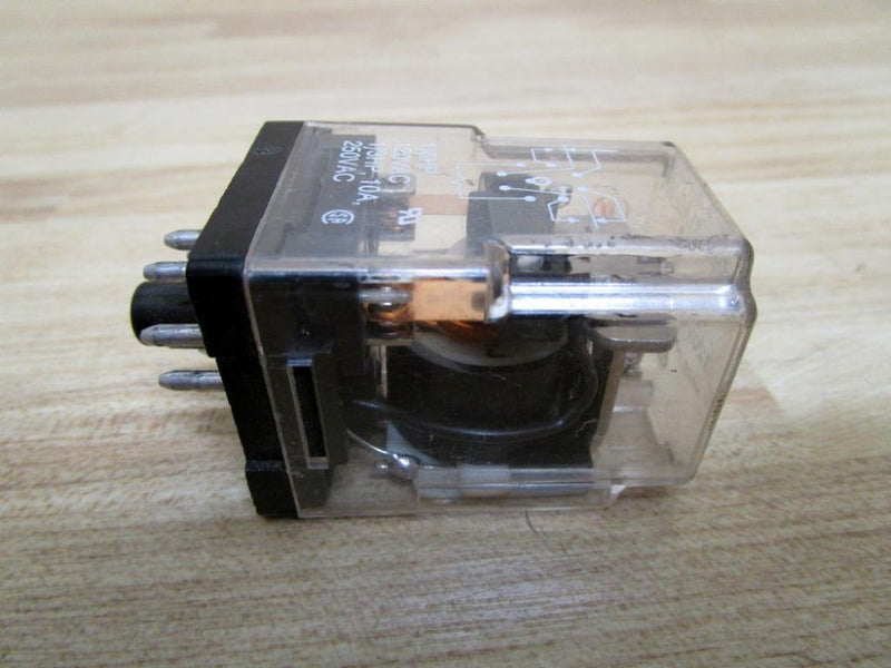 TE CONNECTIVITY/POTTER & BRUMFIELD KRPA-11AG-120 Power Relay, DPDT, 120VAC, 10A, Plug in