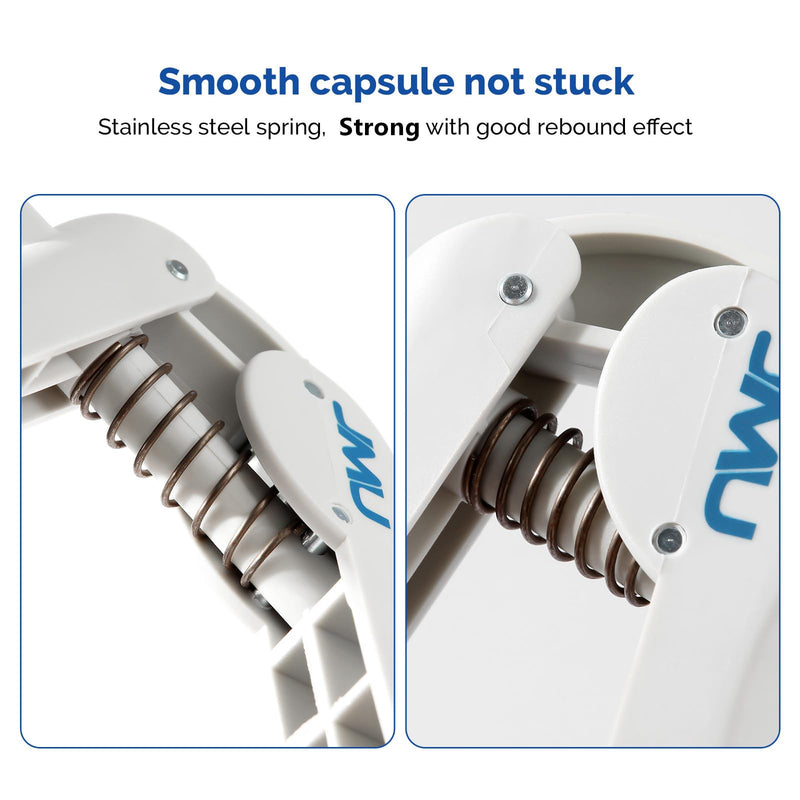 [Australia - AusPower] - JMU Dental Composite Gun Dispenser Applicator Autoclavable, Comes with 5 Unidose Copsules Cartridge Tips, Plastic Caps 