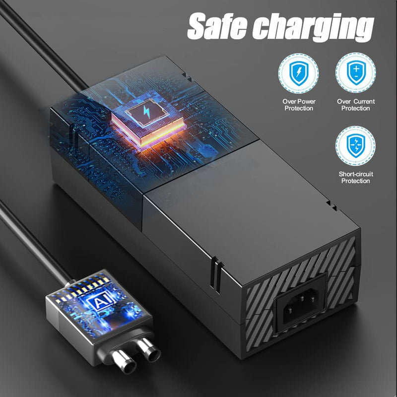 [Australia - AusPower] - Puning Power Supply Brick for Xbox One,100V-240V AC Adapter Power Supply Compatible with Xbox One Console 