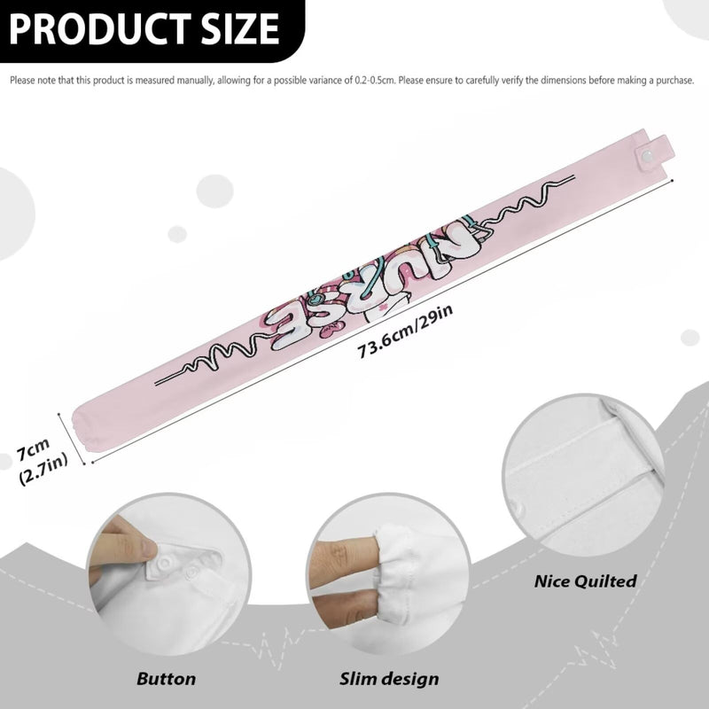 [Australia - AusPower] - Rnyleeg Pink Stethoscope Covers for Nurses Pretty Stethoscope Cover Sleeve Universal Stethoscope Accessories 1 