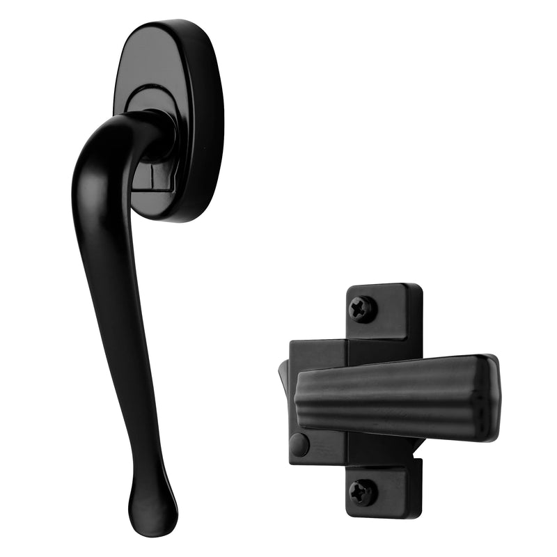Wright Products - Villa Pull Handle for Screen and Storm Doors, Black