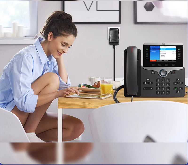 [Australia - AusPower] - for Polycom Power Supply is Compatible with VOIP Polycom VVX Models 101, 201, 300, 301, 310, 311, 400, 401, 410, 411, 500, 501, 511, 550, 600, 601, 611, 1500,CCX 500, 600, 700. 