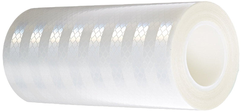 3M 3430 White Micro Prismatic Sheeting Reflective Tape 6" Width x 5 yd Length (Pack of 2) -6-5-3290(PK 2)