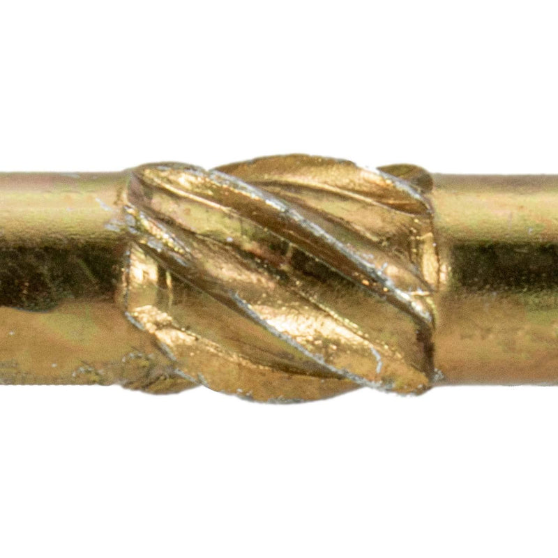 Jake Sales #15x12 Bronze Coated Multipurpose Wood Screw Torx/Star Drive Flat Head (1 Pound - 10 Approx. Screw Count) Exterior Coated - ACQ Compatible Wood Screws 15x12" 1 Pound ~10 Screws