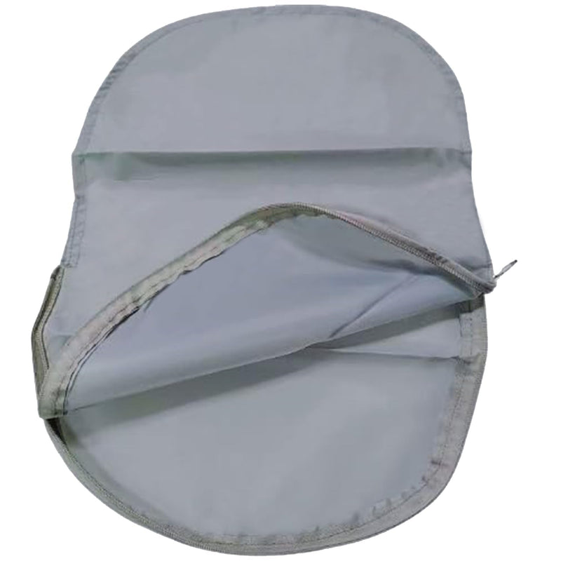 [Australia - AusPower] - Ophthalmic Grey Universal Phoropter Refractor Protective Dust Cover Nylon Zipper 19" L x 13" W 