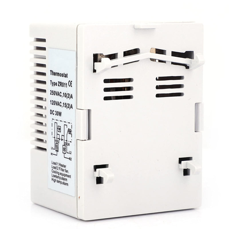 [Australia - AusPower] - Adjustable Mechanical Thermostat Switch, Impact Resistance, 35mm DIN Rail (ZR011) 