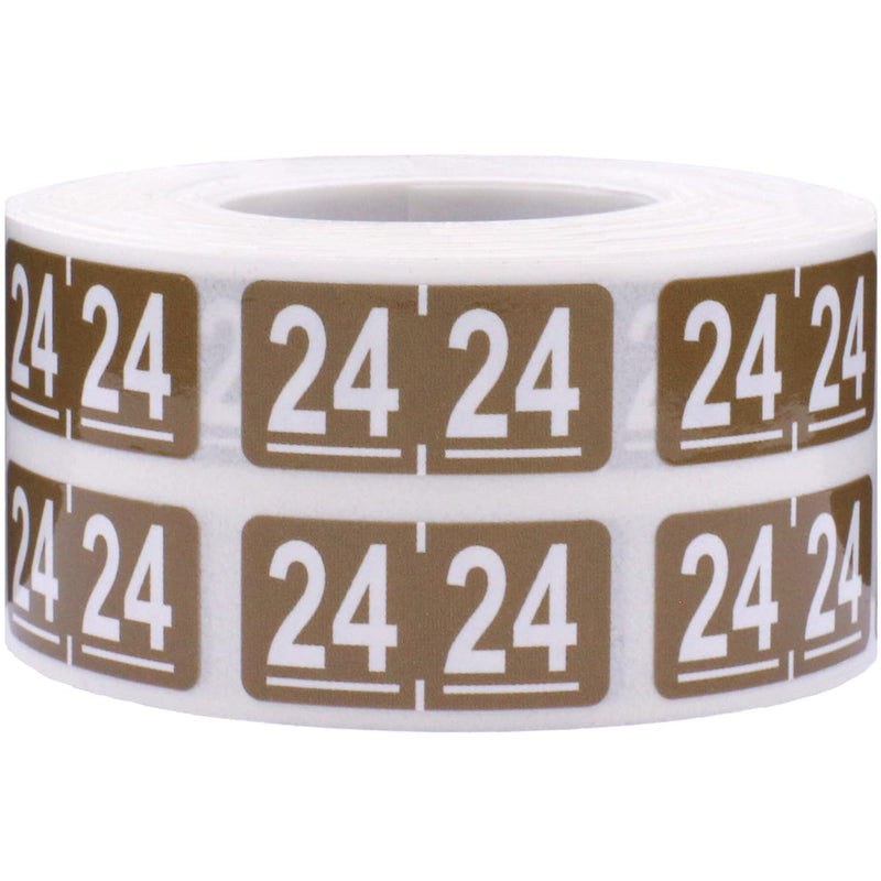 Smead Compatible 2024 Year Labels, 0.5 x 1, 500 Total Stickers