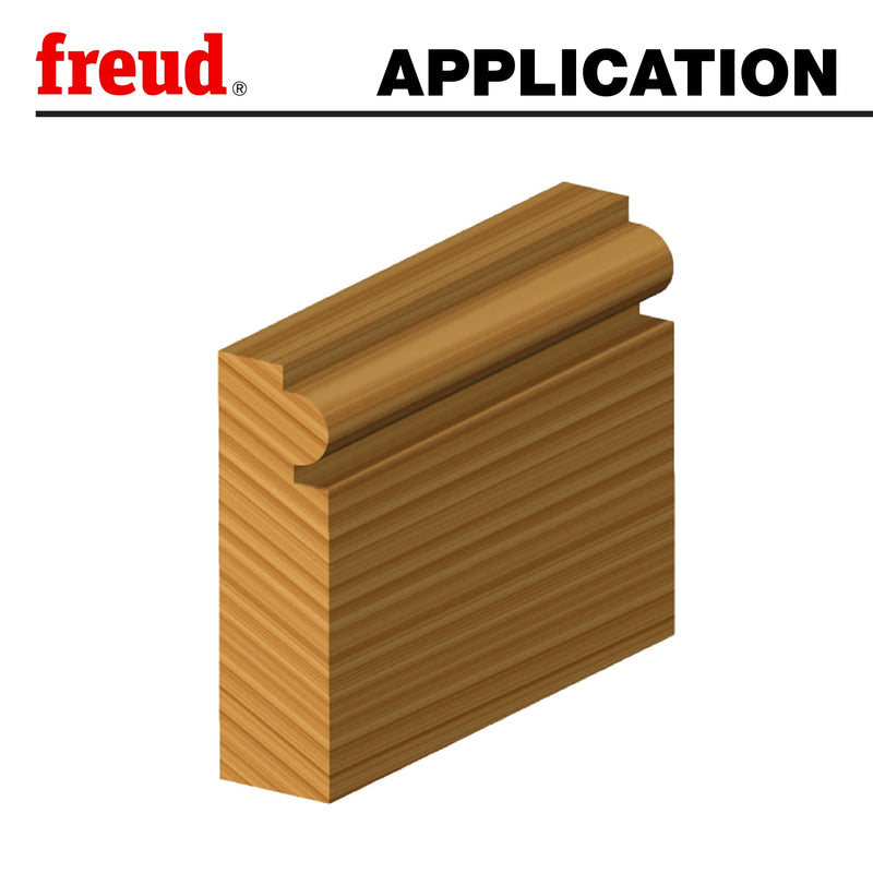 Freud 80-130: 3/8" Radius Traditional Beading Bit with 1/2" Shank
