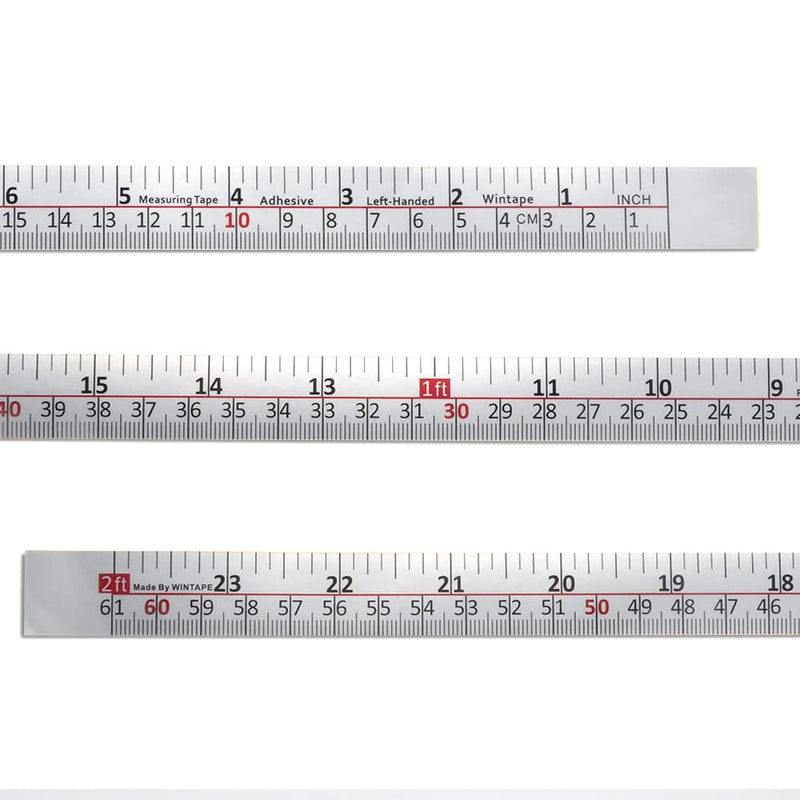 [Australia - AusPower] - Workbench Ruler Adhesive Backed Tape Measure - 24 Inches 61 Centimeters Tape Measure (Right to Left - Inches/cm) Right to Left - Inches/cm 