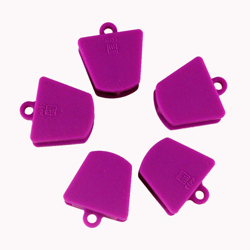 [Australia - AusPower] - Airgoesin 5pcs Silicone Mouth Prop, Small Size Child Kid Size Dental Bite Blocks Oral Opener 135 Degree Centigrade Autoclavable LATEX FREE 