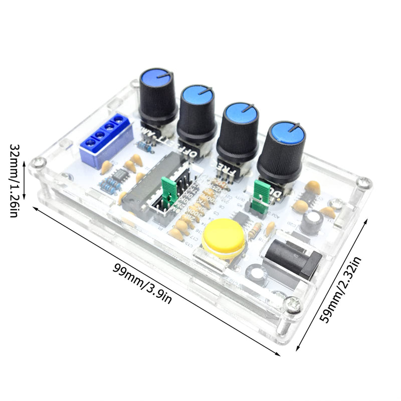 [Australia - AusPower] - MAX038 Signal Generator, DIY Kit 1Hz-20MHz Function Generator Can Output Triangle Axis, Rectangular Wave, Sine Wave and Forward and Reverse Saw Tooth Shaft 