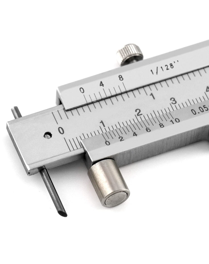 QWORK Vernier Caliper 0-20cm Stainless Steel Marking Tools