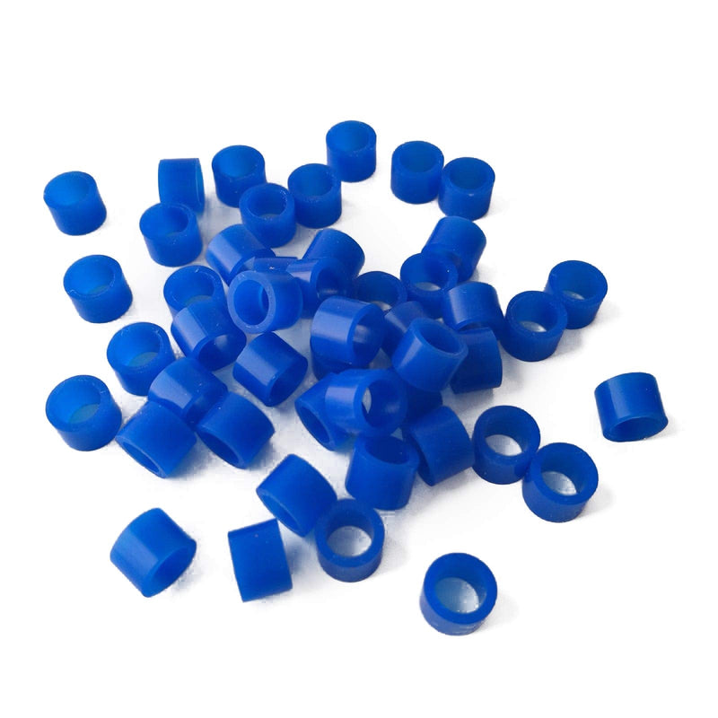 [Australia - AusPower] - 160Pcs/Box Dental Color Code Rings Medical Grade Silicone Material Mixed Colorfull 