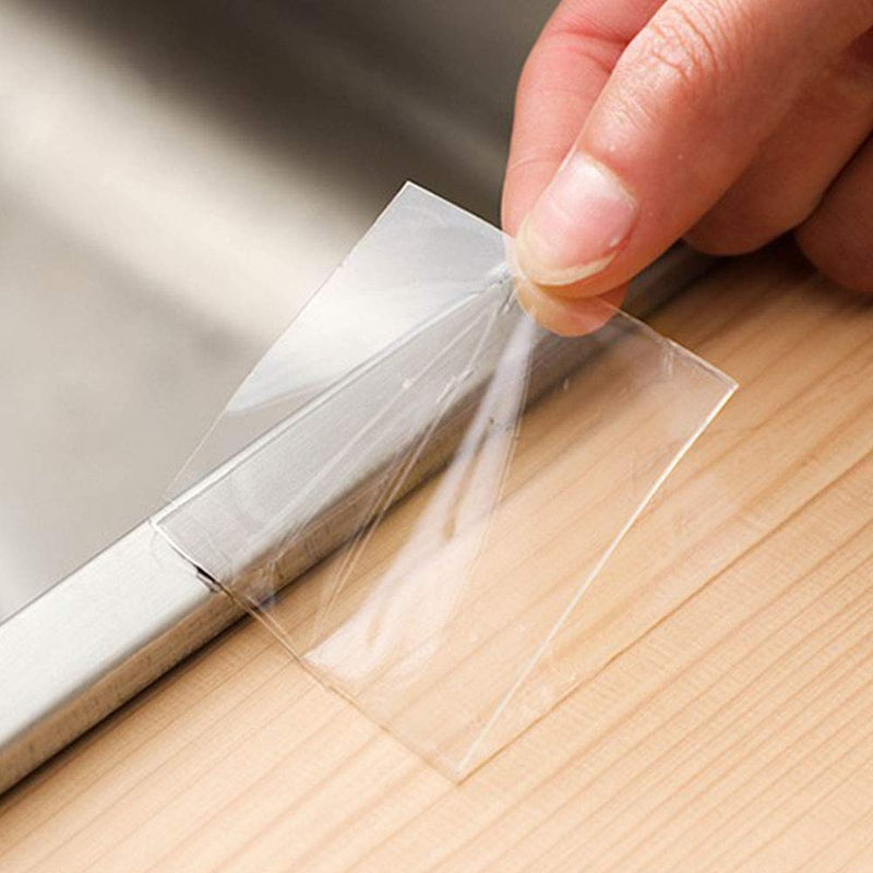 Caulk Tape Clear 1.96 Inch x 33 Feet, Waterproof, Self Adhesive, Anti-Grease, PMMA Sealing Caulking Strip for Kitchen Sink Bathtub Bathroom Shower Toilet 1.96 Inch Width x 33 Feet Length