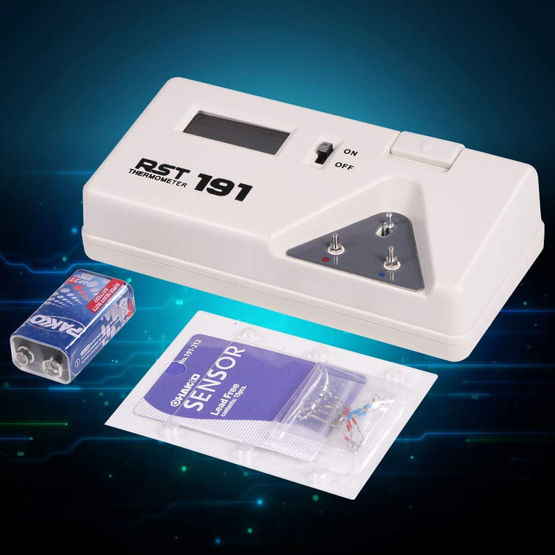 [Australia - AusPower] - Soldering Iron Temperature Meter, Digital Thermometer for Iron Tips, Measuring Range 0-600℃ 