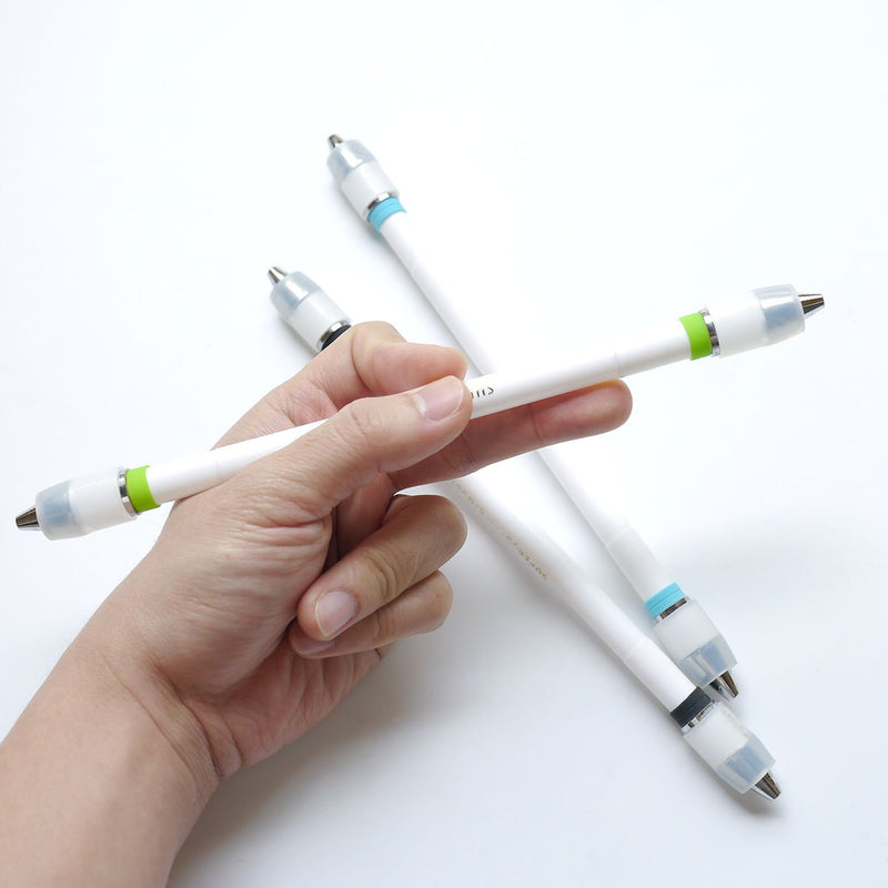 [Australia - AusPower] - EXERT original Van mod Buster CYL2 peem mod2 White axis Spinning Pen Turning-only (Black) 