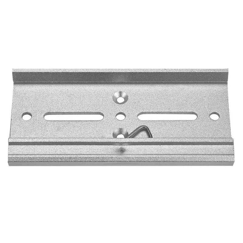 [Australia - AusPower] - YWBL-WH 35mm Aluminum Din Rail Fixed Clamp Fasten Clip for Mounting Relay(100mm frosted), Relay 
