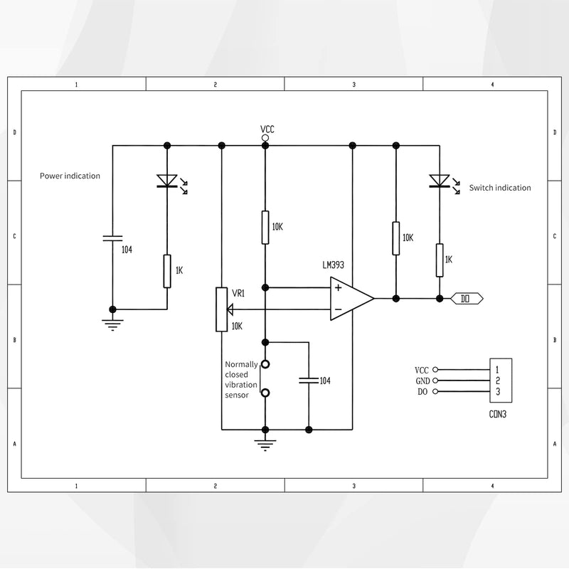 [Australia - AusPower] - 5Pcs SW-420 Vibration Sensor Module Vibration Switch Alarm Sensor Module for Arduino 