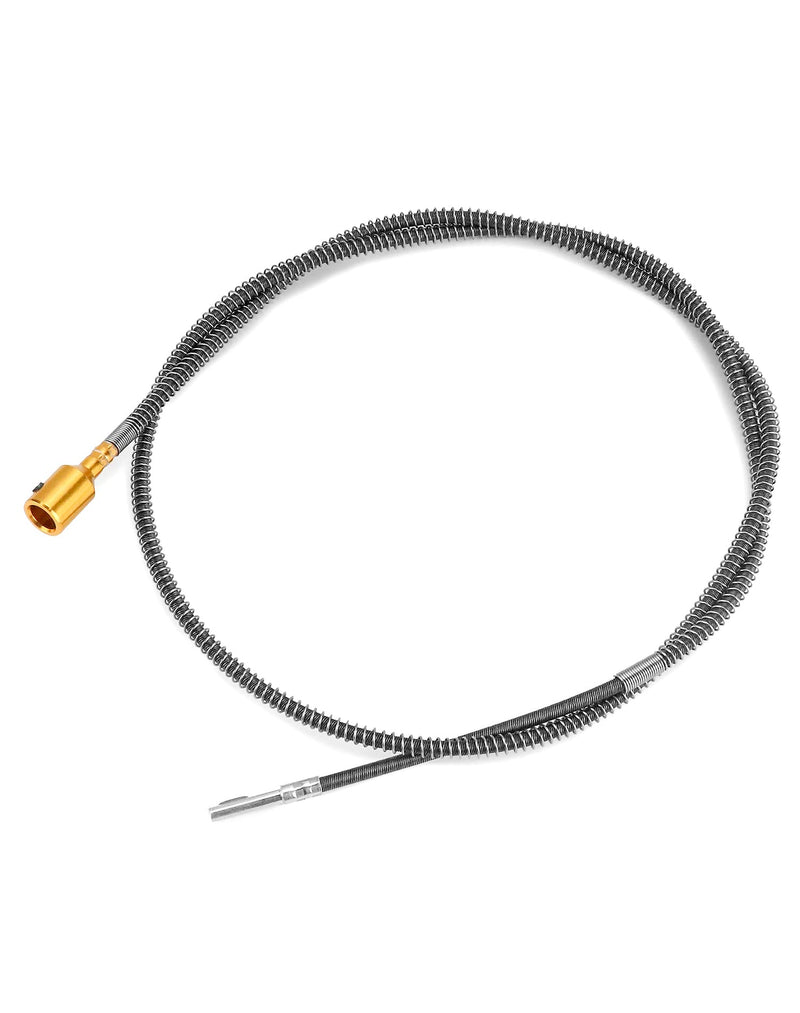 [Australia - AusPower] - QWORK 3.2ft Metal Flexible Inner Shaft Cable, 2 Pack Inner Flex Shaft Cable. 