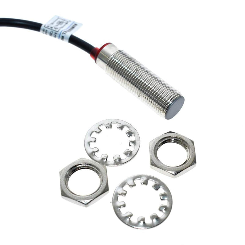 [Australia - AusPower] - 2pcs NJK-5002C Hall Effect Proximity Switch: NPN 3-Wire Normally Open 5-30VDC Sensor 