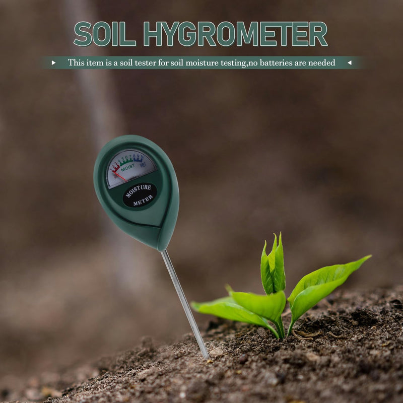 [Australia - AusPower] - VICASKY Soil Moisture Meter Deep Use Hygrometer Sensor Water Monitor Indicator for Garden Farming Lawn Indoor and Outdoor No Batteries Required 10.43 Inch 