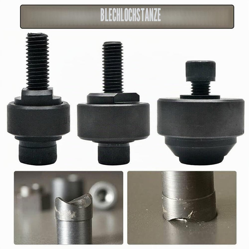 SagaSave 22.5mm Hole Cutter Hole Punch Screw Hole Punch for Sink Faucets Sheet Metal Hexagonal Steel Plate Stainless Steel 22.5 mm