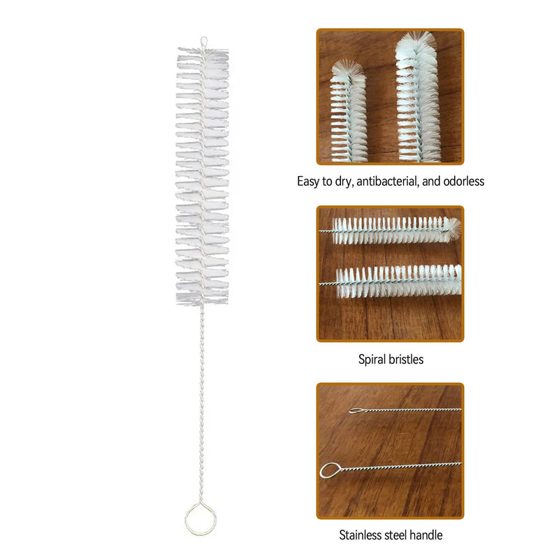 [Australia - AusPower] - Maple Syrup Hydrometer Test Cup Kit, Maple Syrup Tapping Kit, Reusable Maple Syrup Density Kit, High Accuracy Maple Syrup Thermometer, Baume and Brix Scale, with 2 Cleaning Brushes Test Cup+Hydrometer +Brush 