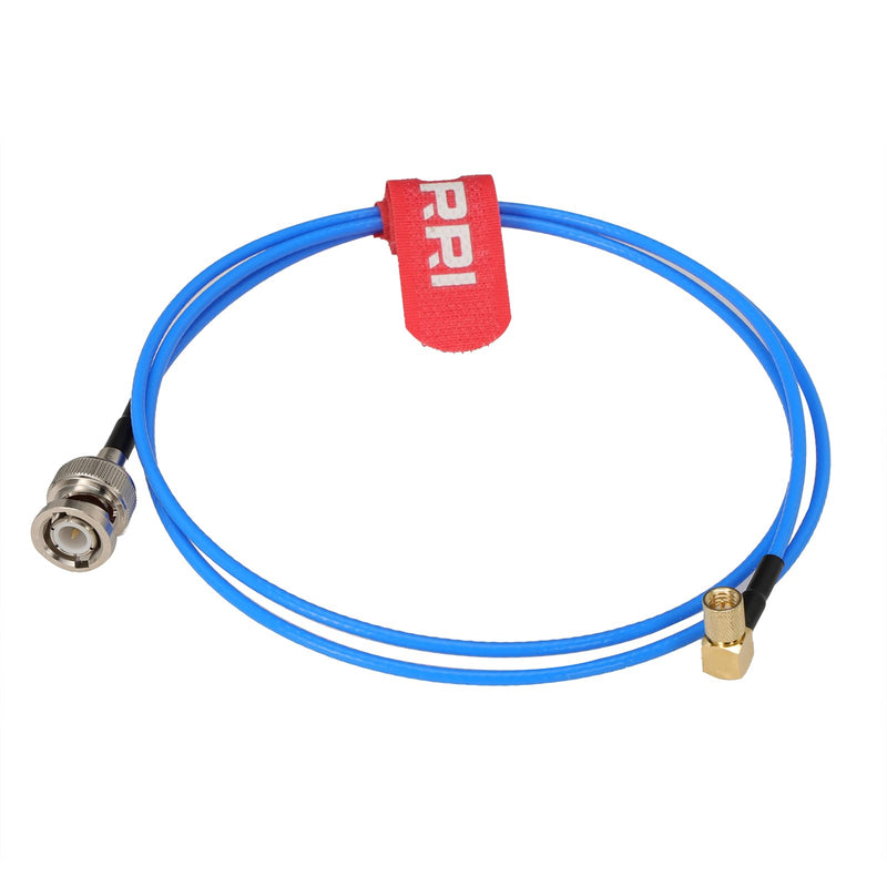 DRRI BNC Male to 10-32 UNF Microdot Male Acceleration Sensor Vibration Sensor Test Cable (RA BNC-M5, 2M / 79inch) RA BNC-M5